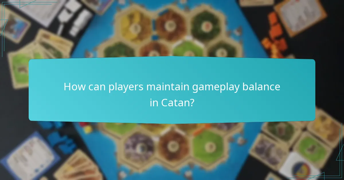 What techniques enhance resource efficiency in Catan?