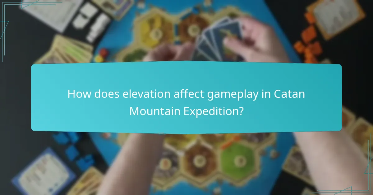 What are the unique resource distributions in Catan Mountain Expedition?