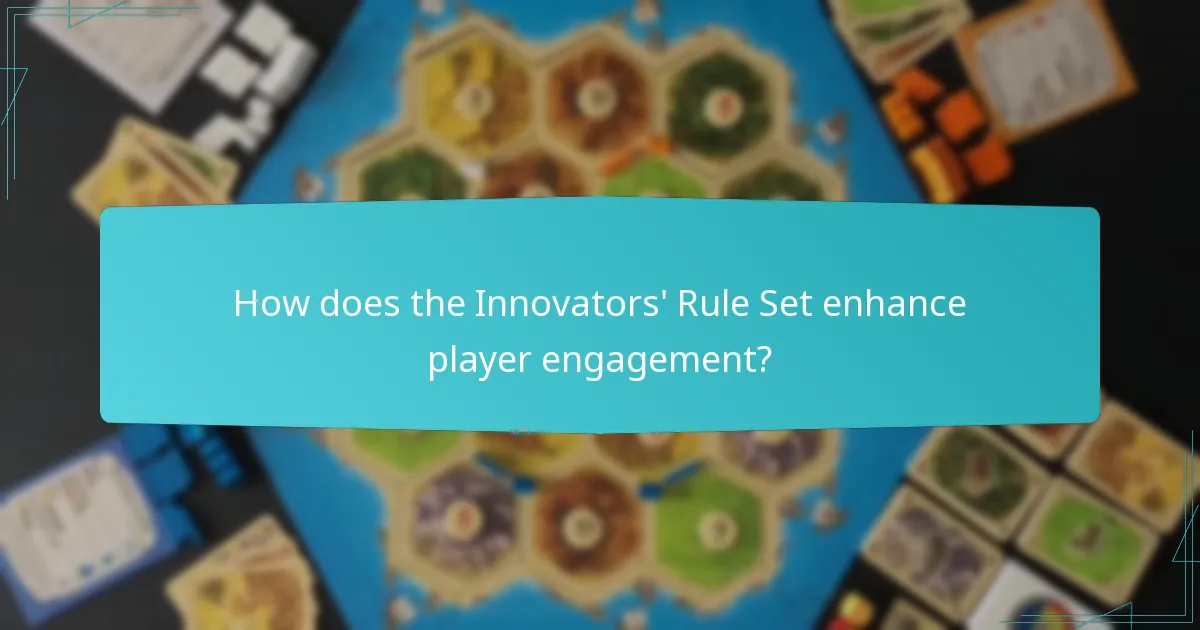 What are the advantages of using the Innovators’ Rule Set?