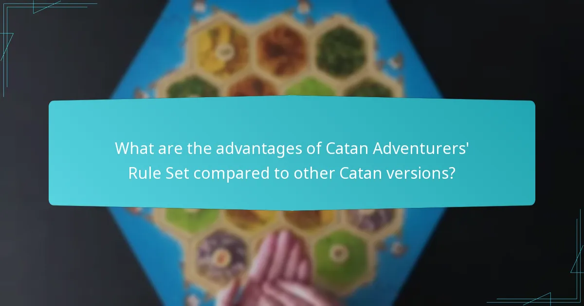 How does scenario uniqueness affect gameplay in Catan Adventurers?