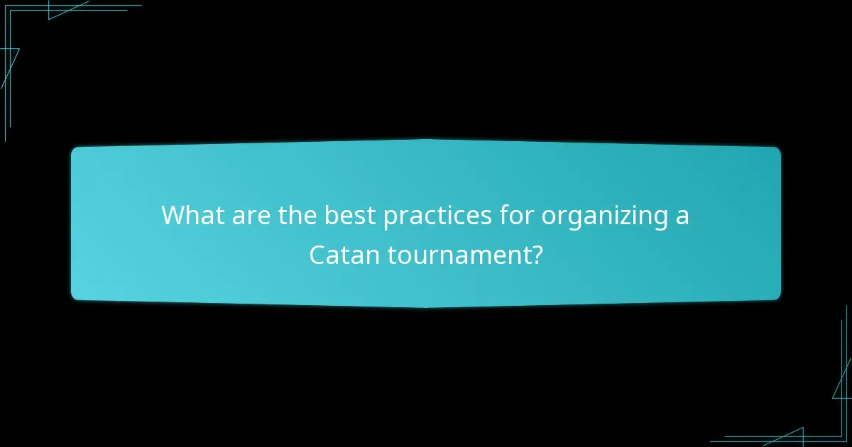 What scoring systems are used in Catan tournaments?