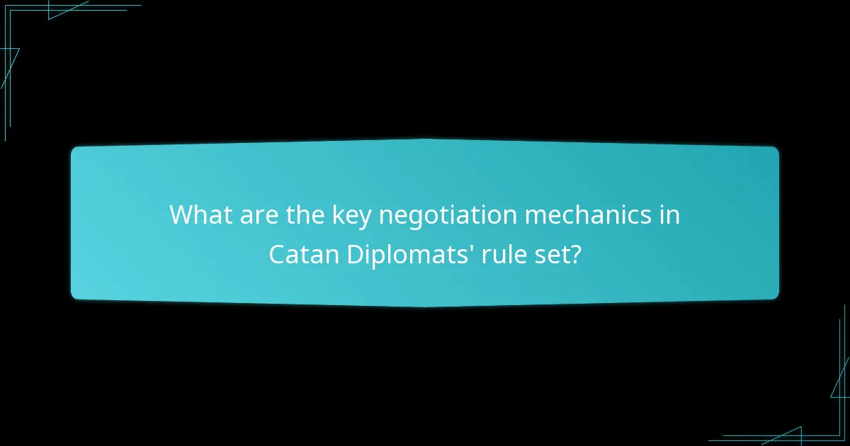 What is the overall gameplay impact of the Catan Diplomats’ rules?