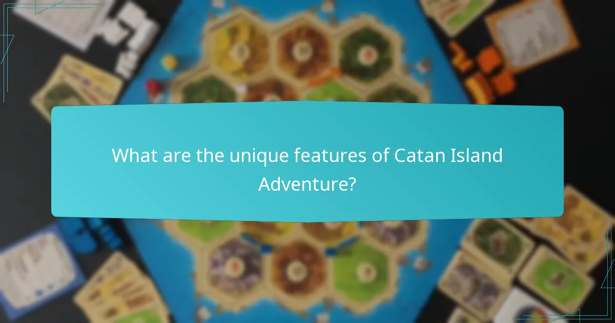 How does Catan Island Adventure compare to other Catan games?