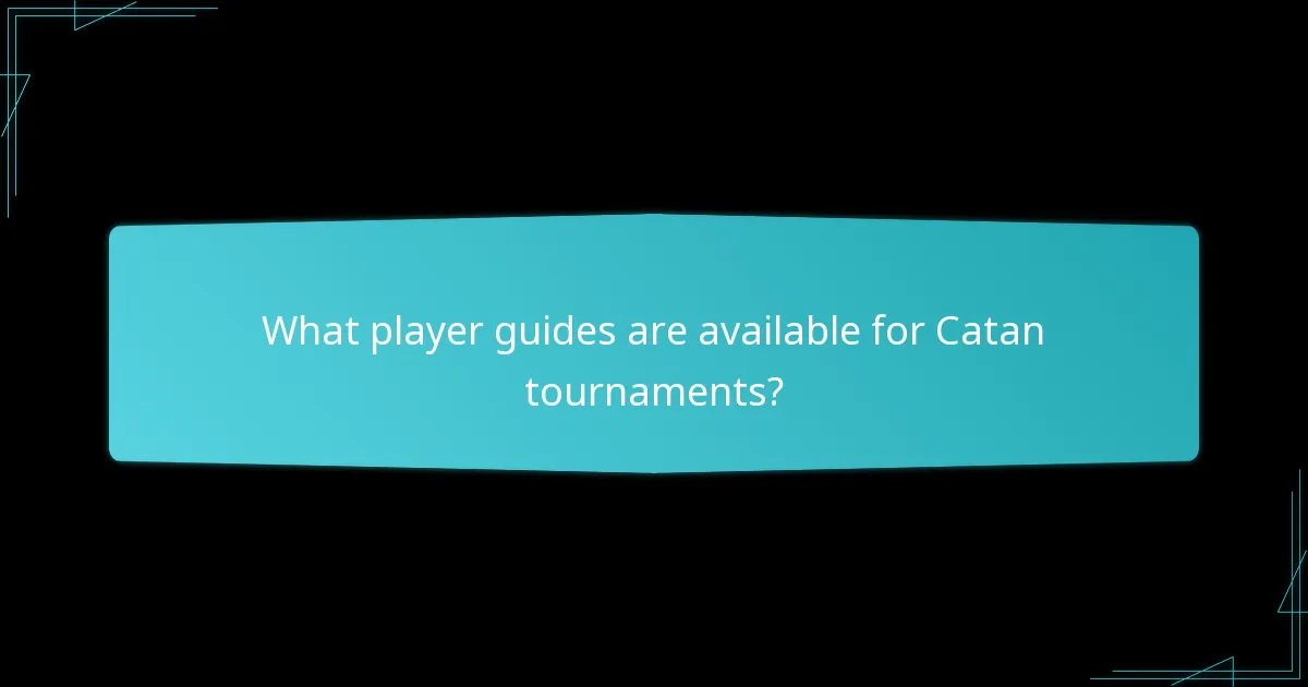 Which Catan variants are suitable for tournaments?