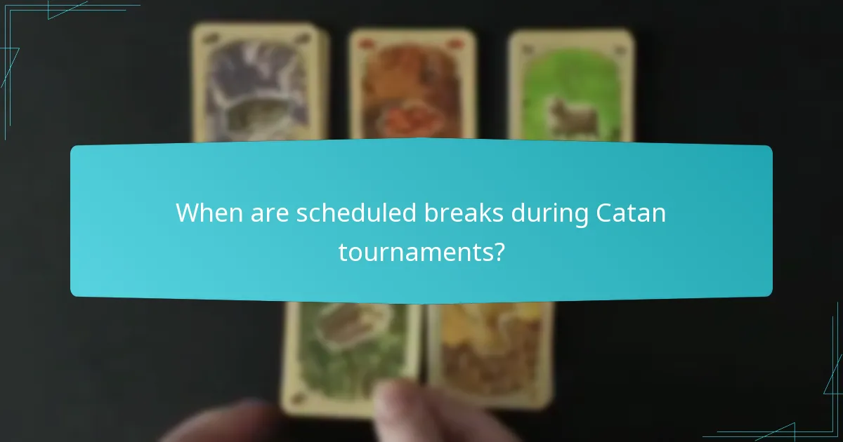 What are best practices for managing time in Catan tournaments?